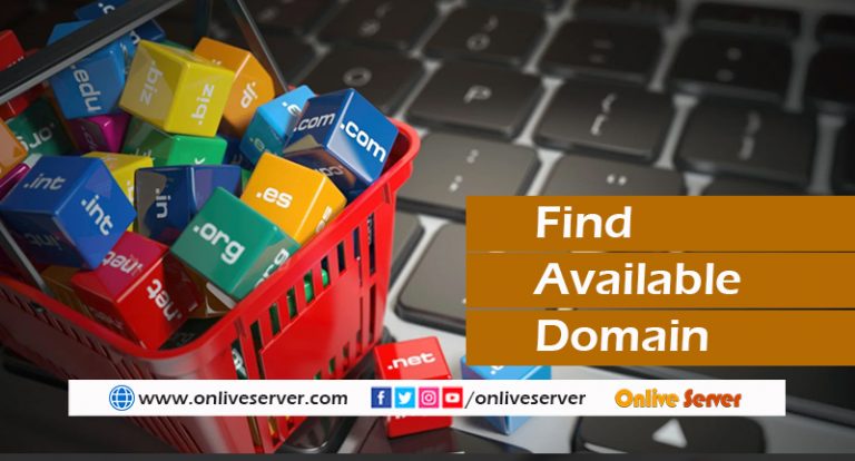 Grow your business and find available domains with Onlive Server