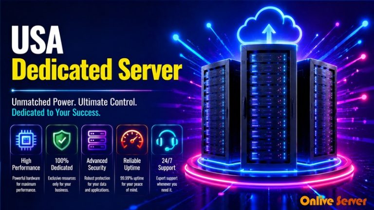 Find out more about the USA Dedicated Server solution by onlive server