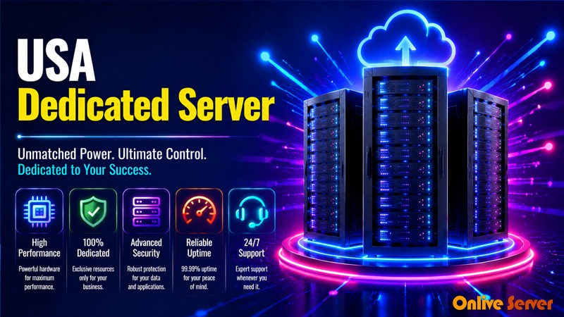 Find out more about the USA Dedicated Server solution by onlive server