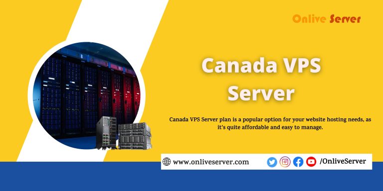 Canada VPS Server gives you high-performance and flexibility