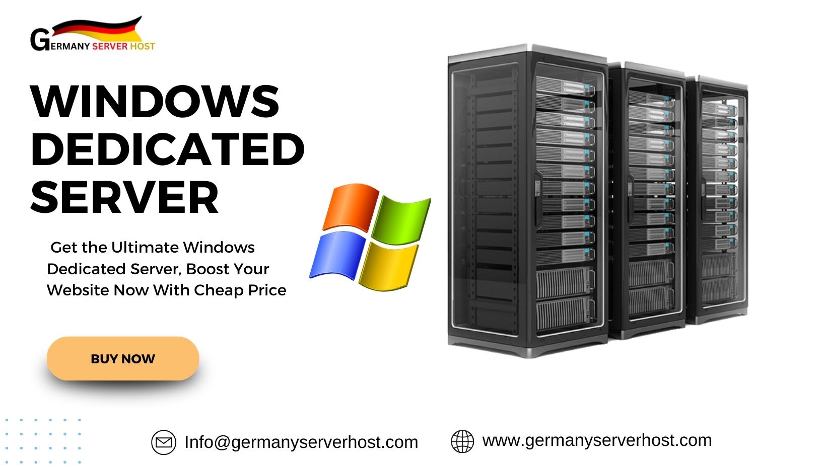 Cheap Windows Dedicated Server Germany