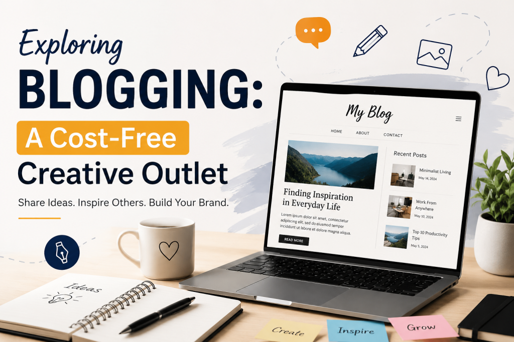 Exploring Blogging: A Cost-Free Creative Outlet