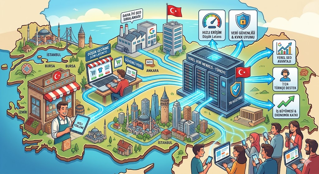 How Turkish Businesses Benefit from Local Hosting