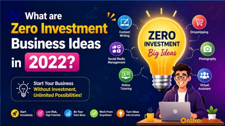 What are zero investment business ideas in 2022?